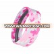 Non-slip silicone hair band camo elastic hair accessories sports headband