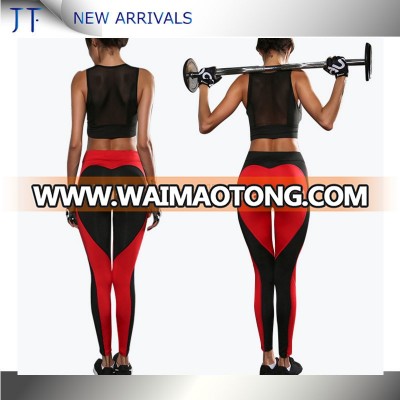 (free sample)OEM 2017 wholesale high waist yogo pants sexy quick dry sports leggings mature women gym clothing